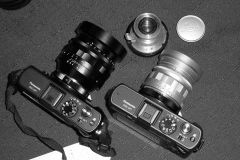 GF 1´s mit Voigtländerobjektiven