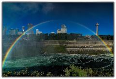 Blick über die American Falls
Niagarafälle, NYS/Ontario