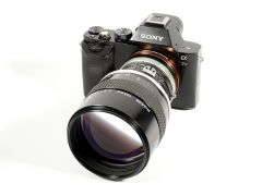 Nikkor f2 135 mm an A7R