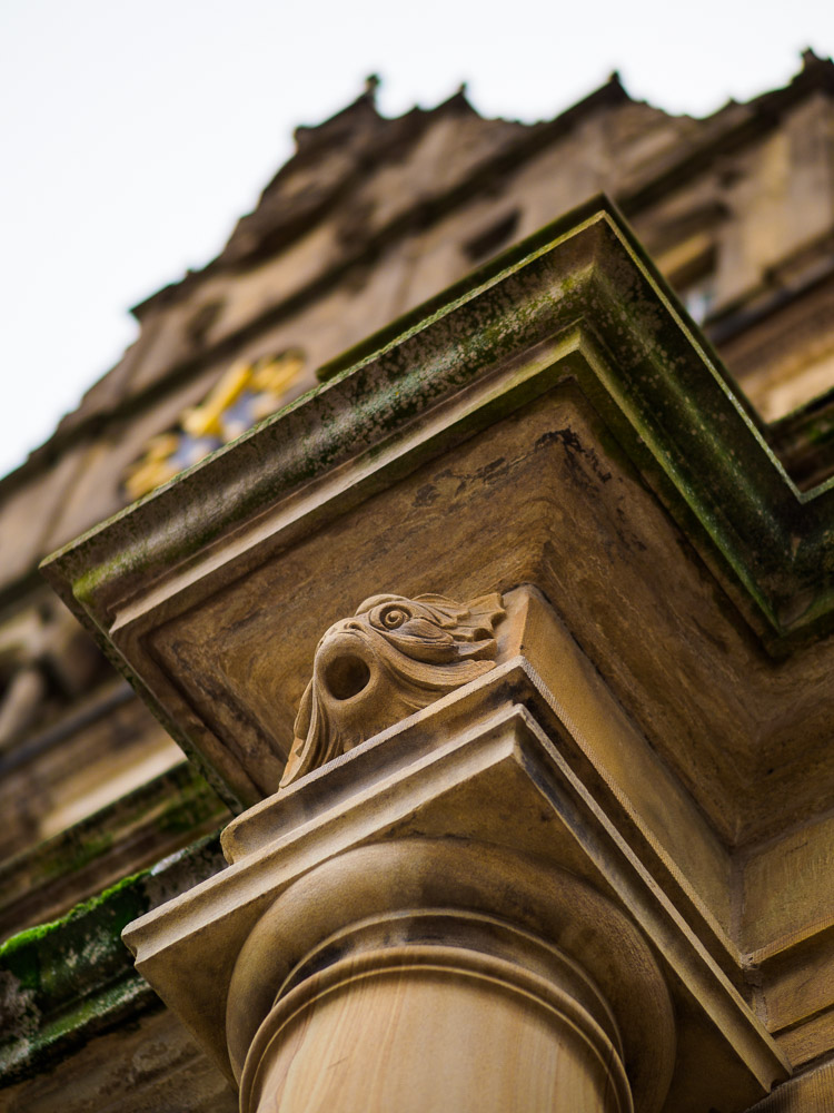 Fassadendetails (Altes Rathaus, Bielefeld) Fassadendetails (Altes Rathaus, Bielefeld)